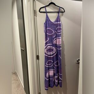 House of Sunny Hockney Purple Rain Dress